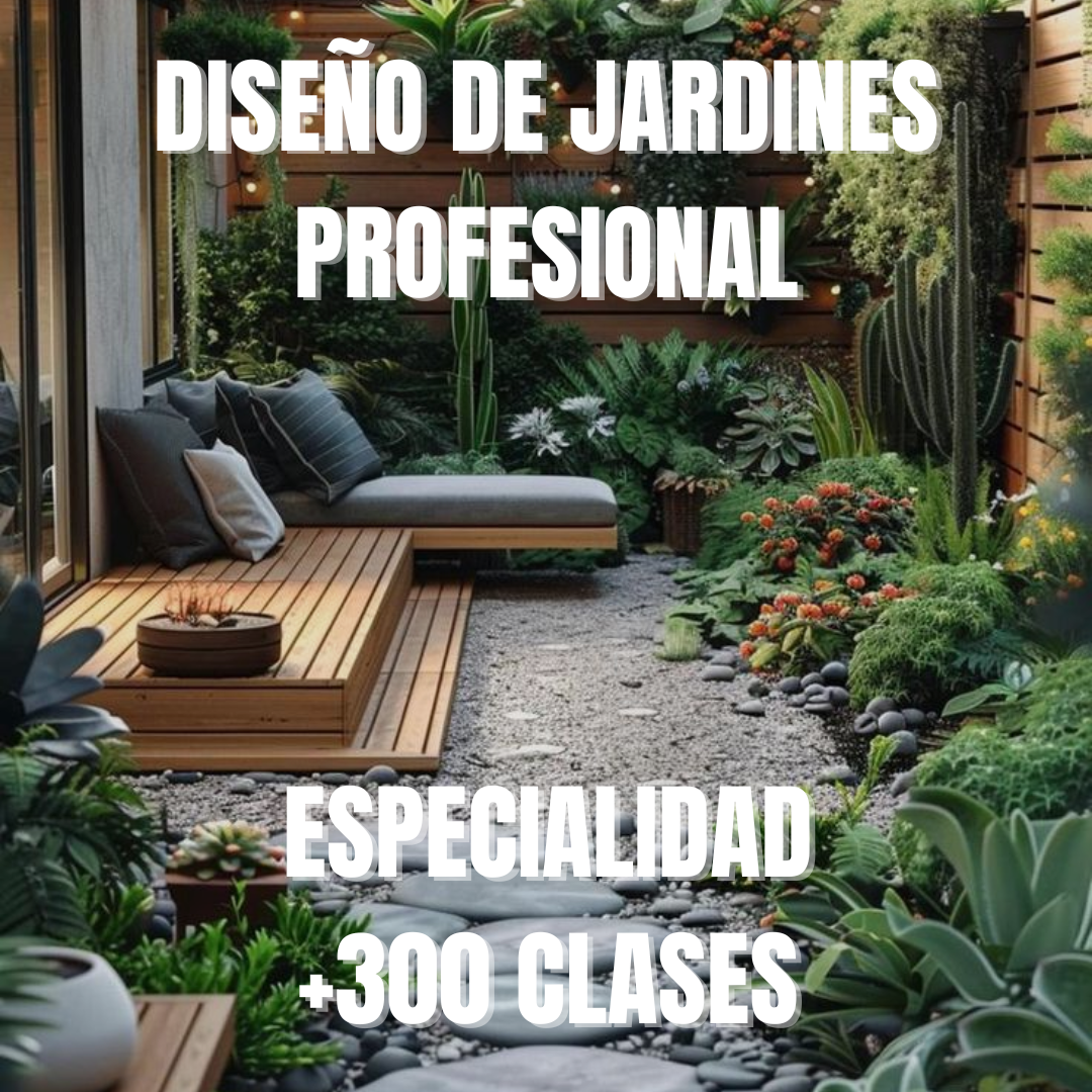 Especialidad - Diseño de Jardines Profesional
