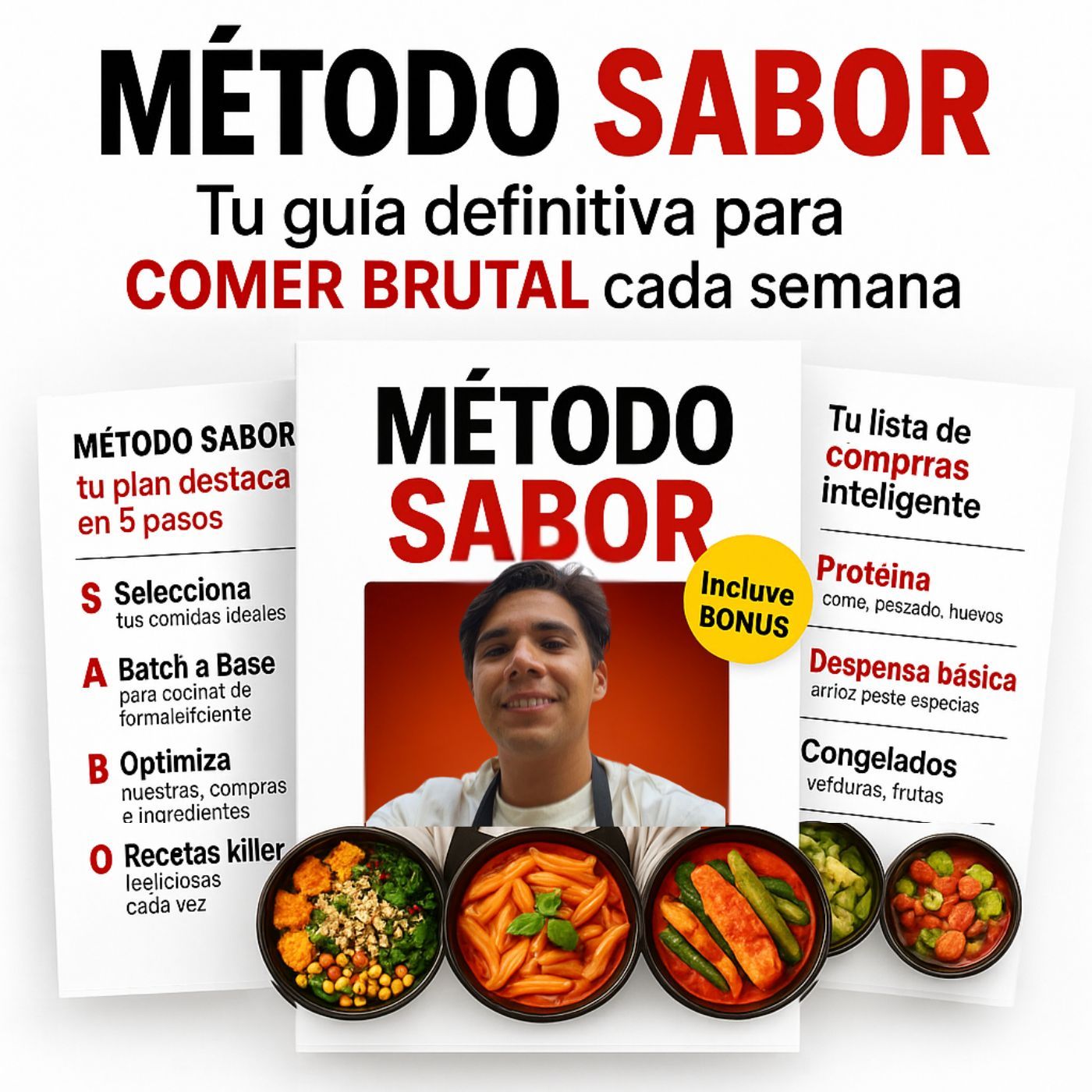 Método SABOR™ – Come Rico, Vive Mejor (e-book + recetario bonnus)