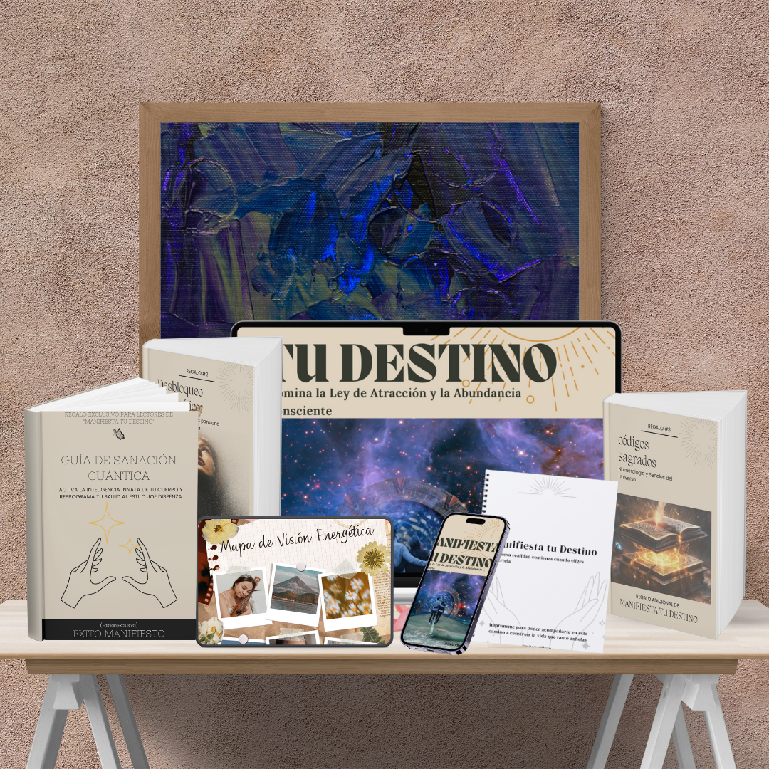 MANIFIESTA TU DESTINO: Domina la Ley de Atracción y la Abundancia Consciente
