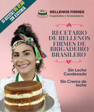 Recetario PDF 10 recetas Rellenos Firmes de brigadeiro brasilero
