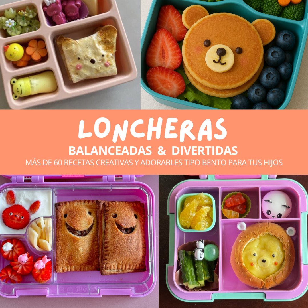 Más de 80 recetas llenas de amor, color y nutrición.????