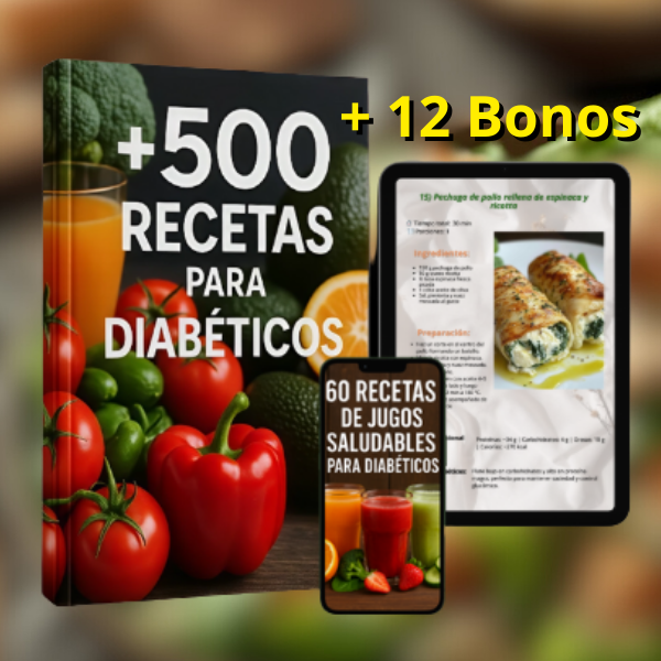 +500 Recetas para Diabéticos