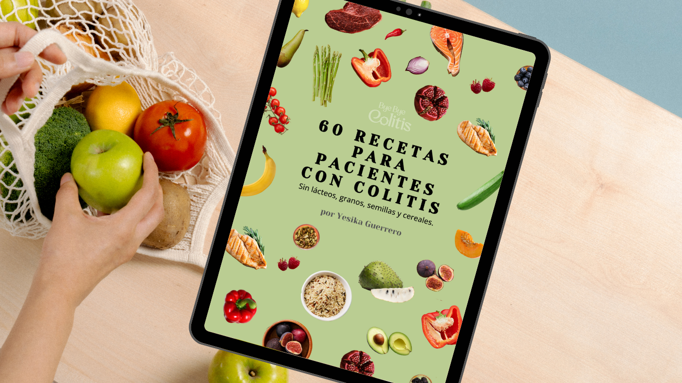 60 Recetas para pacientes con colitis (sin lácteos, granos, semillas ni cereales)