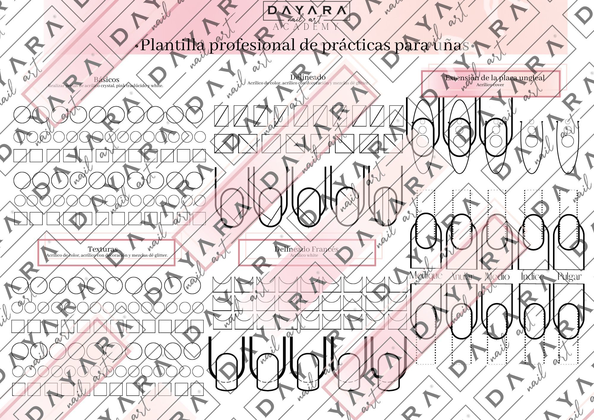 pack de plantillas para practica