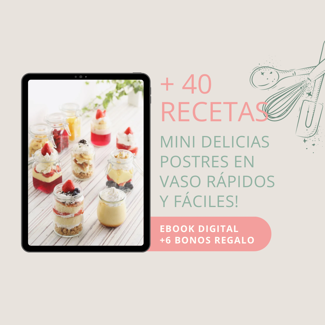 MINI DELICIAS POSTRES EN VASO