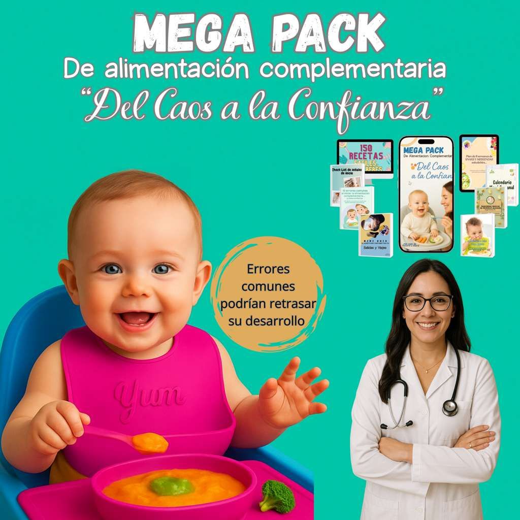 MEGA PACK ¨DEL CAOS A LA CONFIANZA¨ en la Alimentación Complementaria