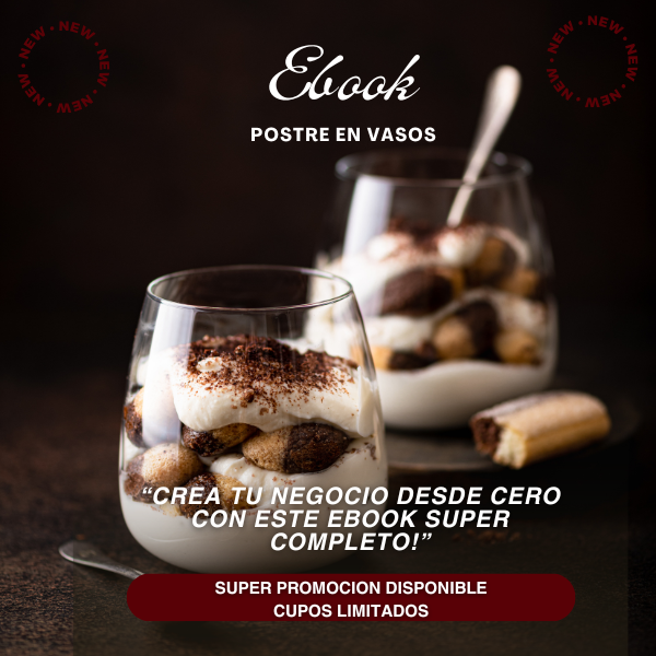 Ebook postre en vasos