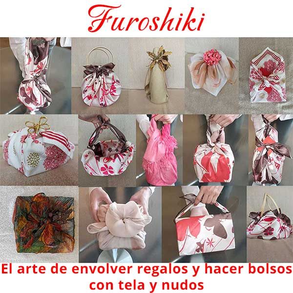 Furoshiki, el arte de envolver regalos y hacer bolsos con tela y nudos