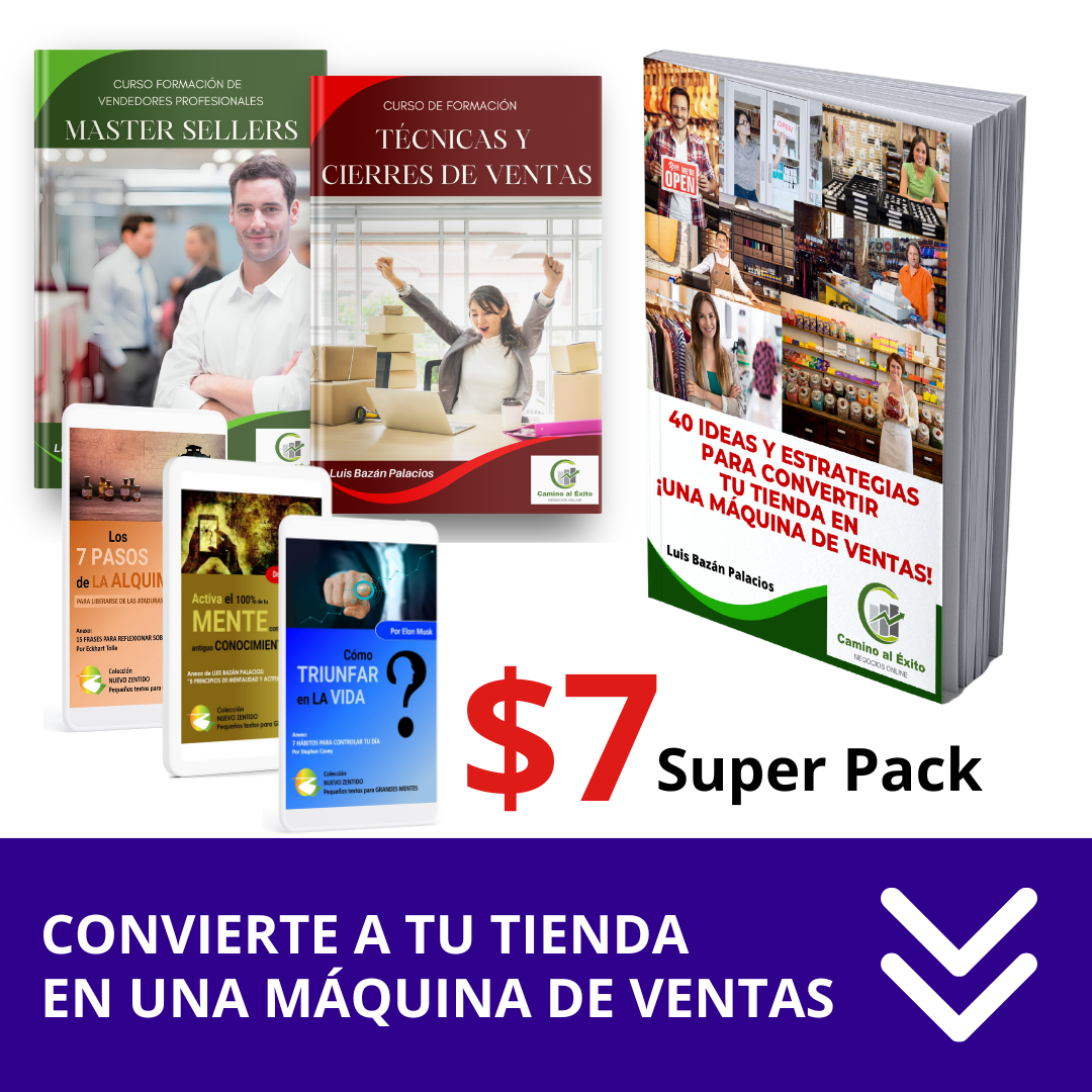 CONVIERTE A TU TIENDA EN UNA MÁQUINA DE VENTAS + 6 BONOS