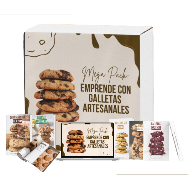 Mega Pack Emprendedor: Galletas Artesanales desde Casa
