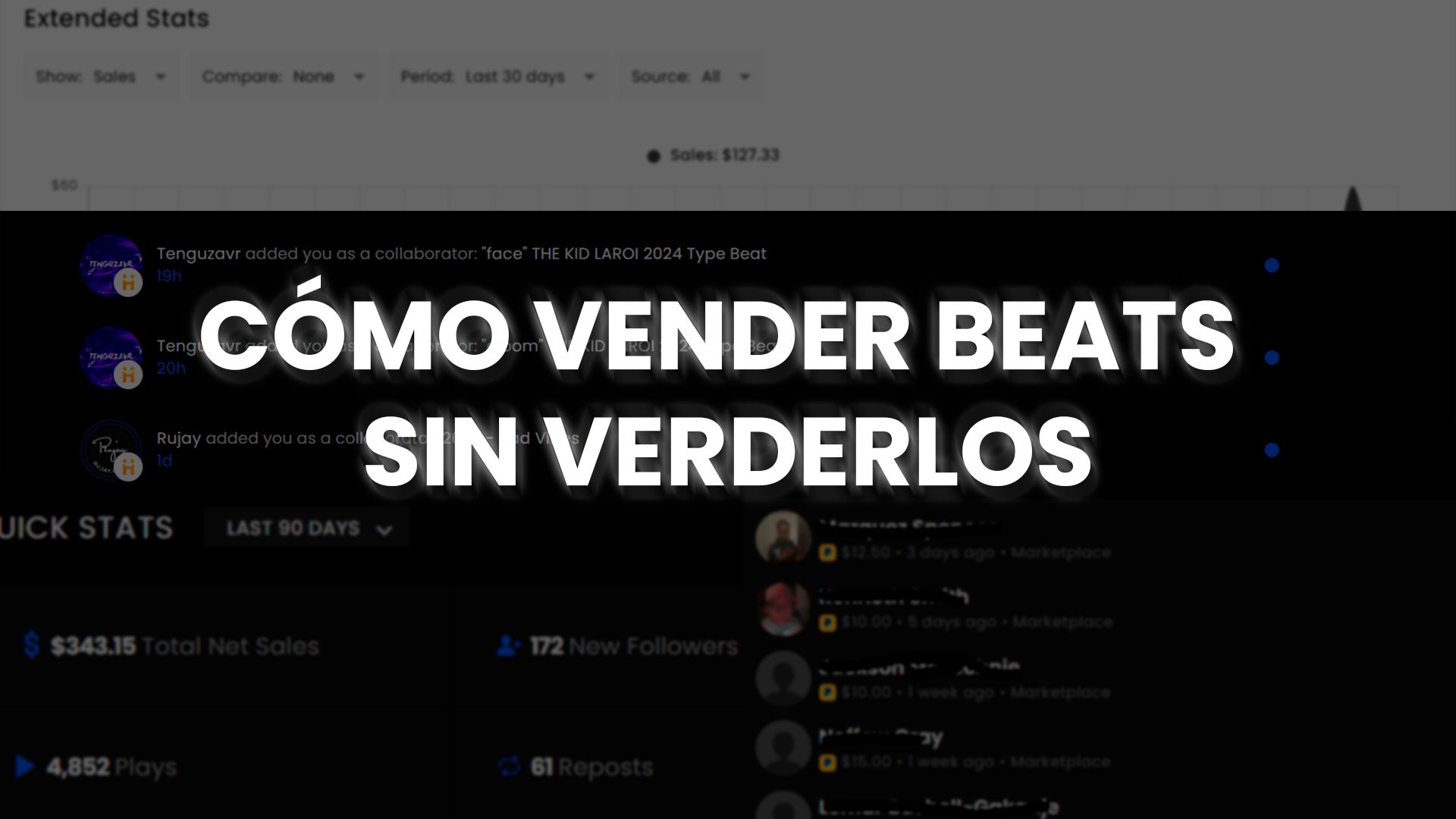 CÓMO VENDER BEATS SIN VENDERLOS (COLLAB SALES METHOD)