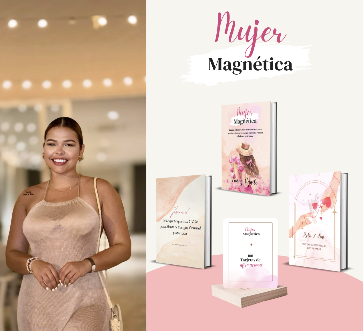 Mujer Magnetica: La guía definitiva para transformar tu amor propio, potenciar tu energía femenina y atraer relaciones auténticas.