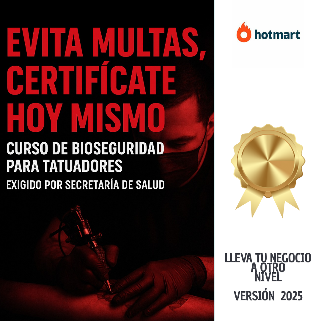 CURSO DE BIOSEGURIDAD PARA TATUADORES
