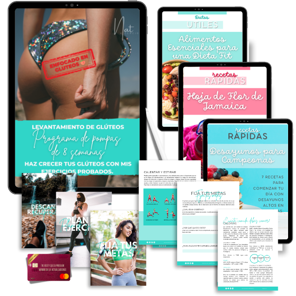 Reestructura tu cuerpo en 8 semanas [Enfocado en gluteos]