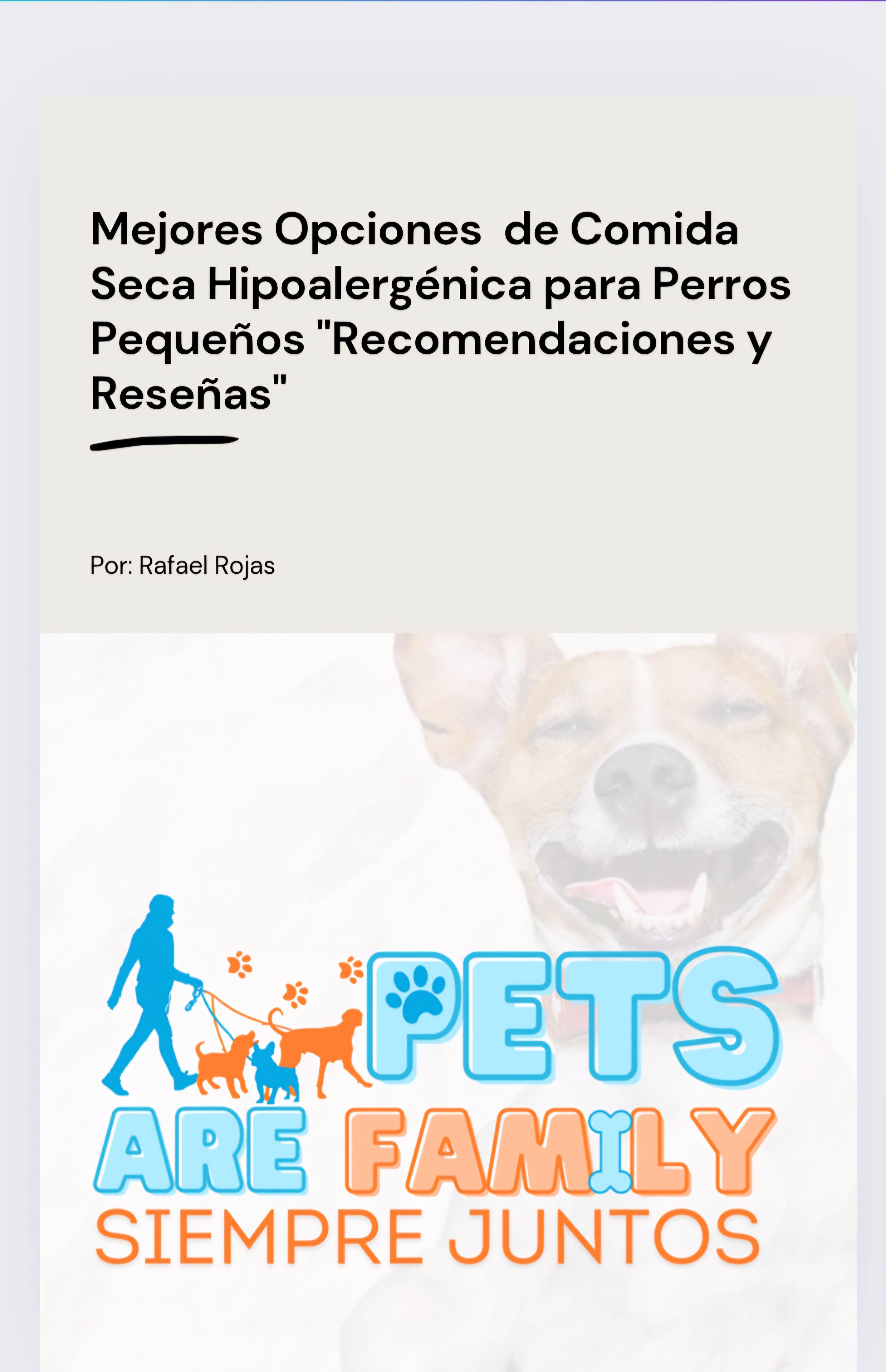 Las Mejores Opciones de Comida Seca Hipoalergénica para Perros Pequeños: Recomendaciones y Reseñas