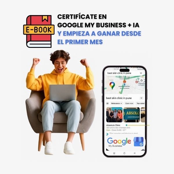 Certifícate en Google My Business Pro + IA y Empieza a Ganar desde el primer mes
