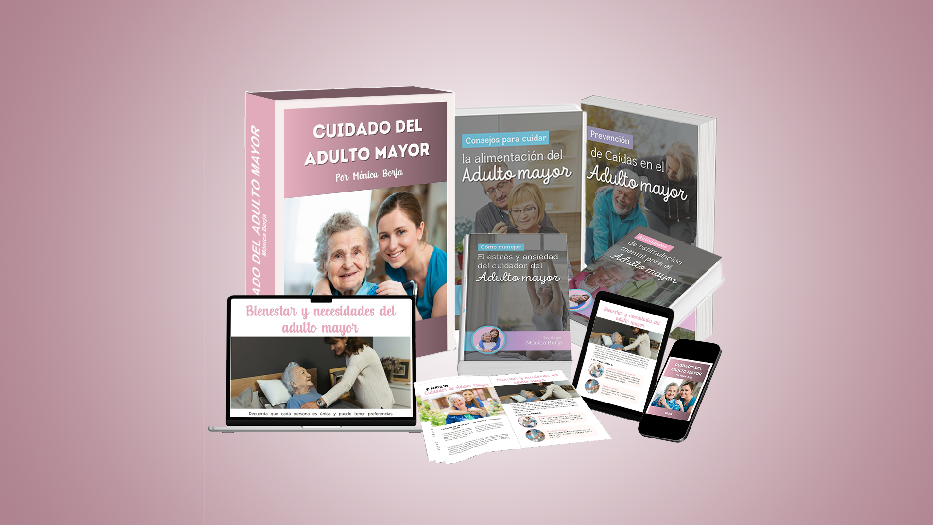 Cuidado del Adulto Mayor a Domicilio by Mónica Borja