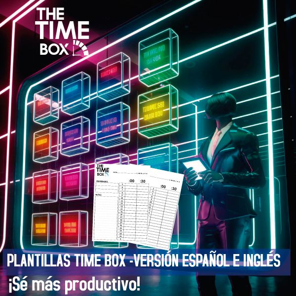 Plantillas Time Boxing para Productividad