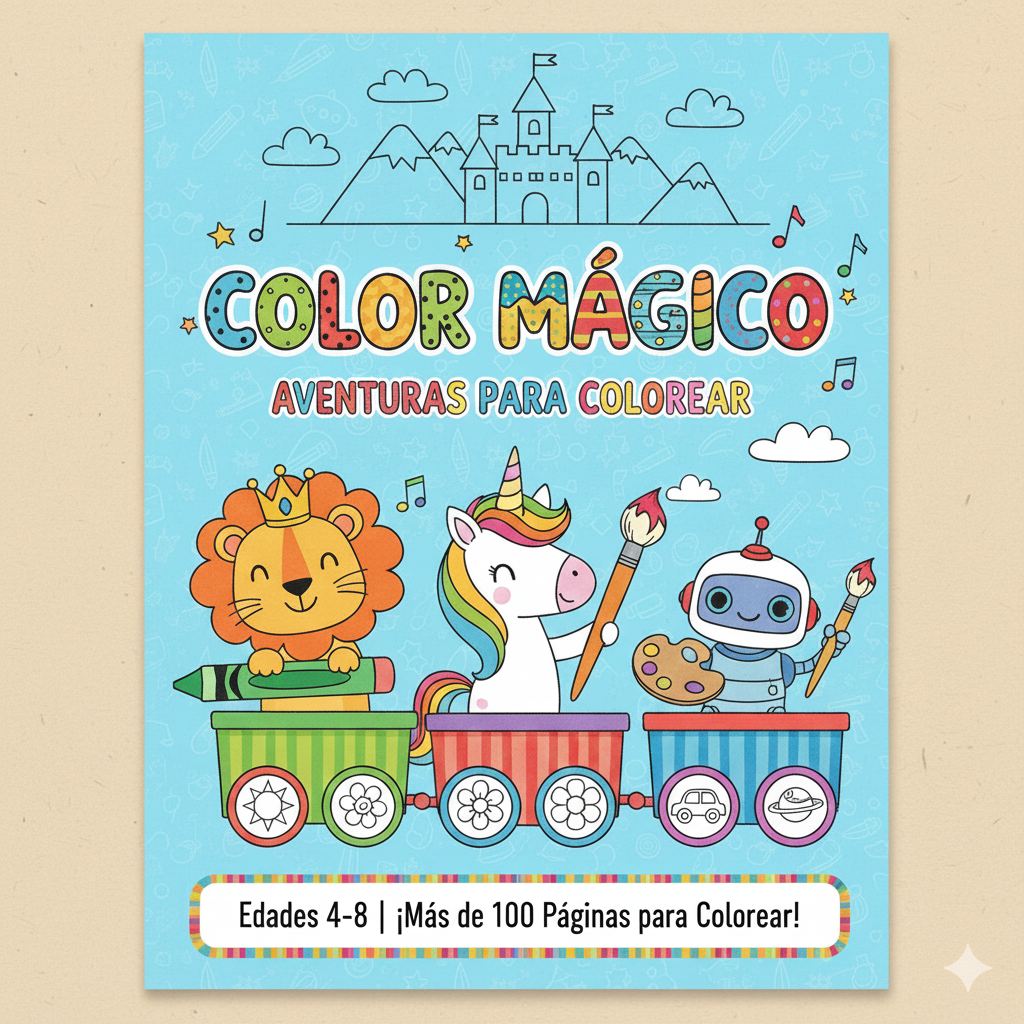 Color Mágico Aventuras Para Colorear