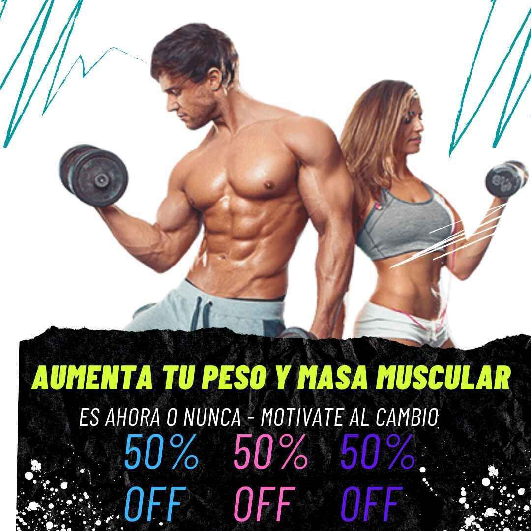 Gana peso y masa muscular con el Método FitnessPro
