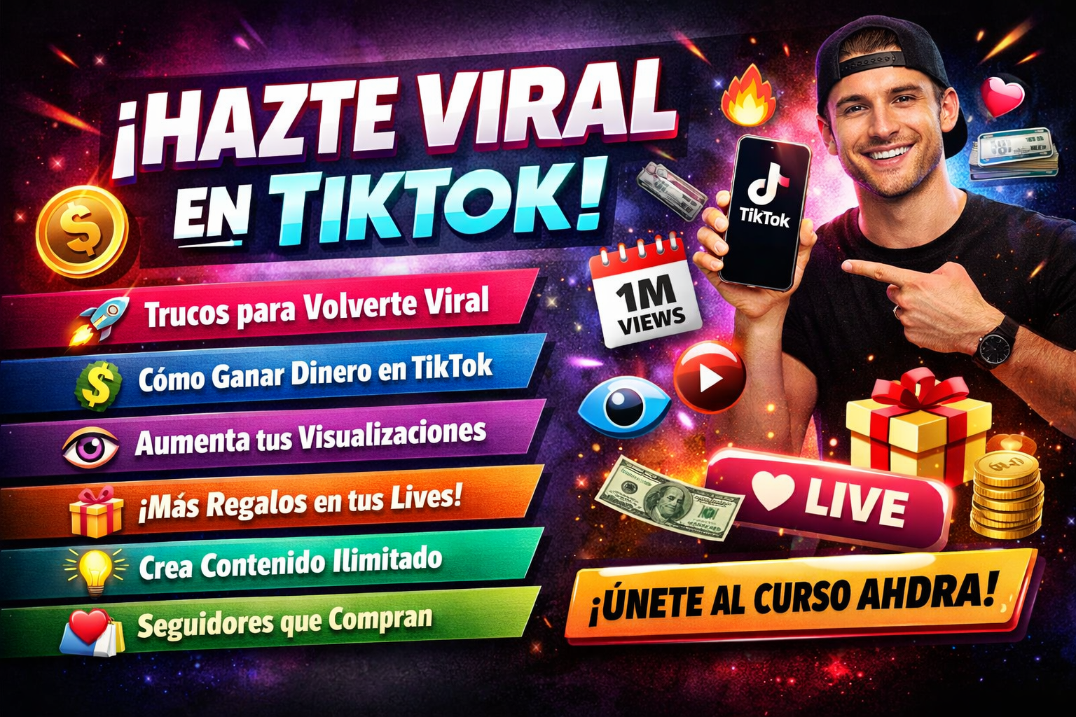 Hazte viral en tiktok