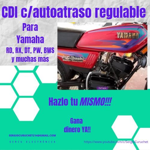 CDI para Yamaha con autoatraso regulable