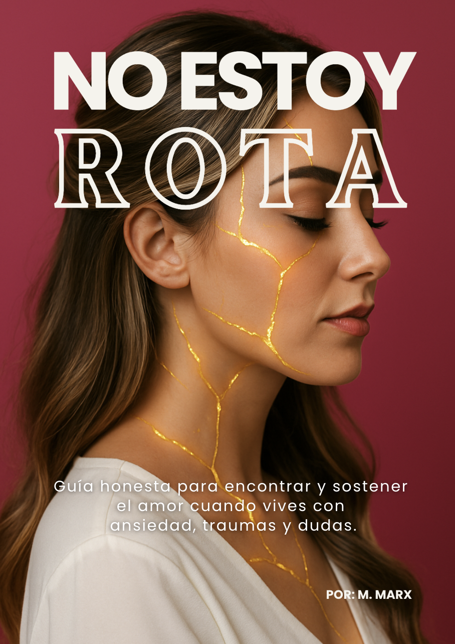 No Estoy Rota – Guía honesta para encontrar y sostener el amor con ansiedad, traumas y dudas