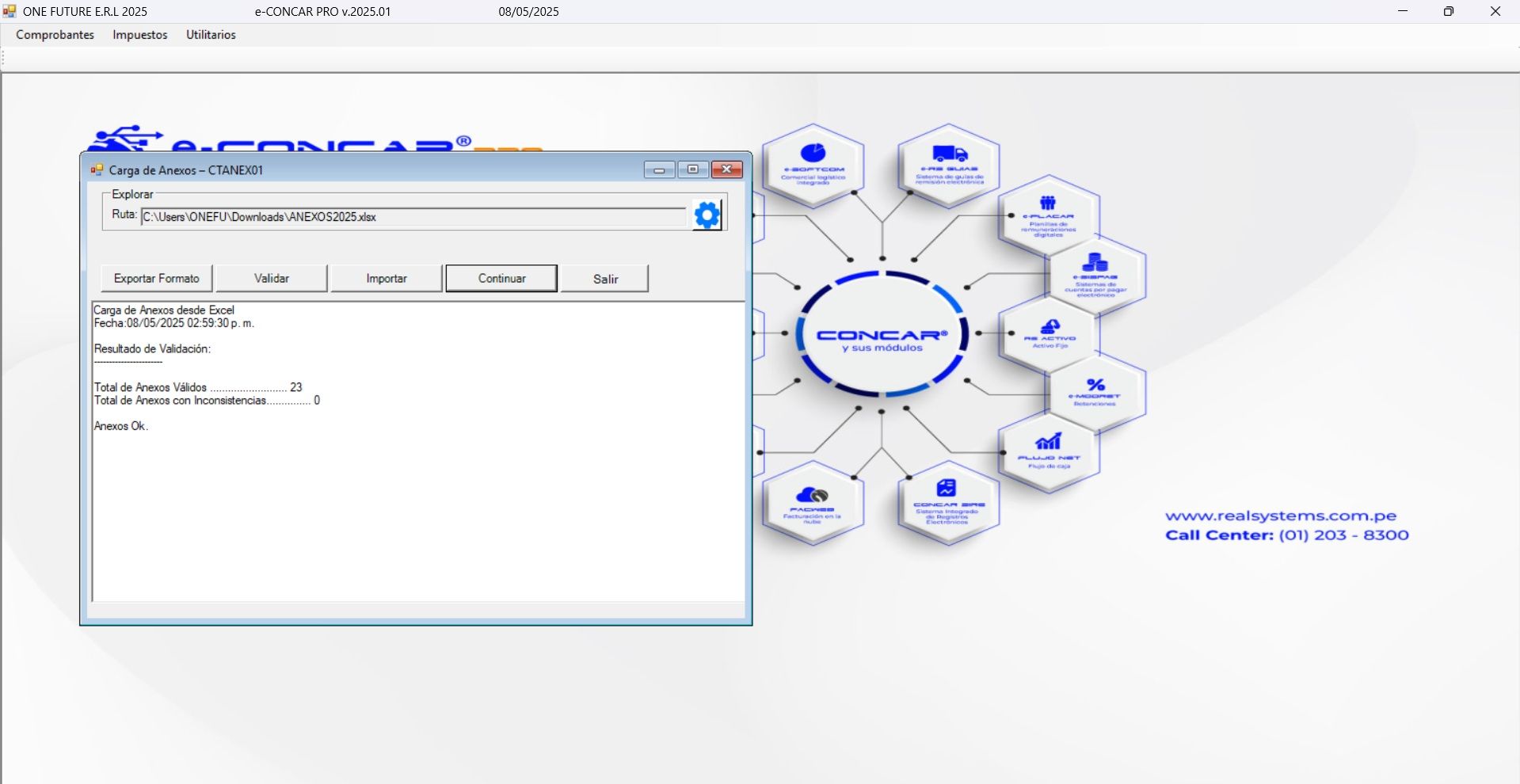 ???? Carga Masiva de Anexos a CONCAR – Plantilla Excel Automatizada