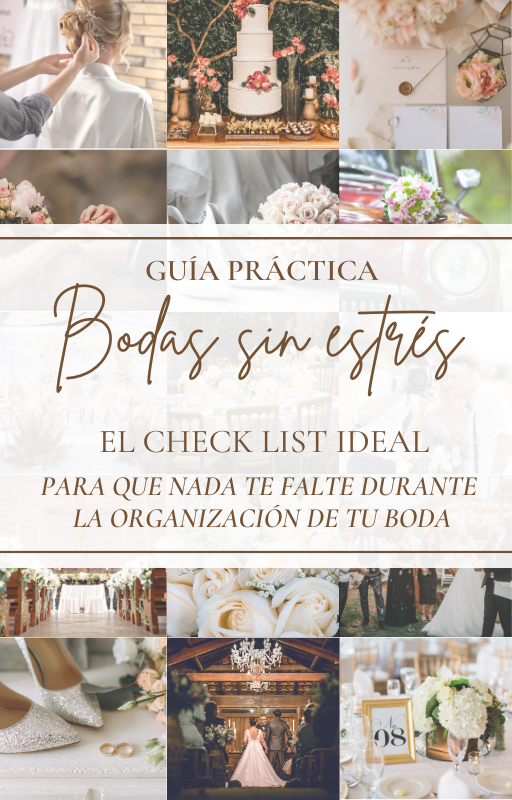 El Check List ideal para lograr una Boda sin estrés.