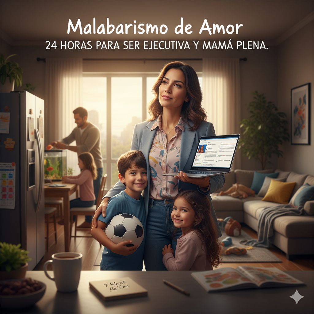 Malabarismo de Amor: 24 Horas para Ser Ejecutiva y Mamá Plena.