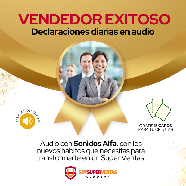 Declaraciones diarias para ser un vendedor exitoso.