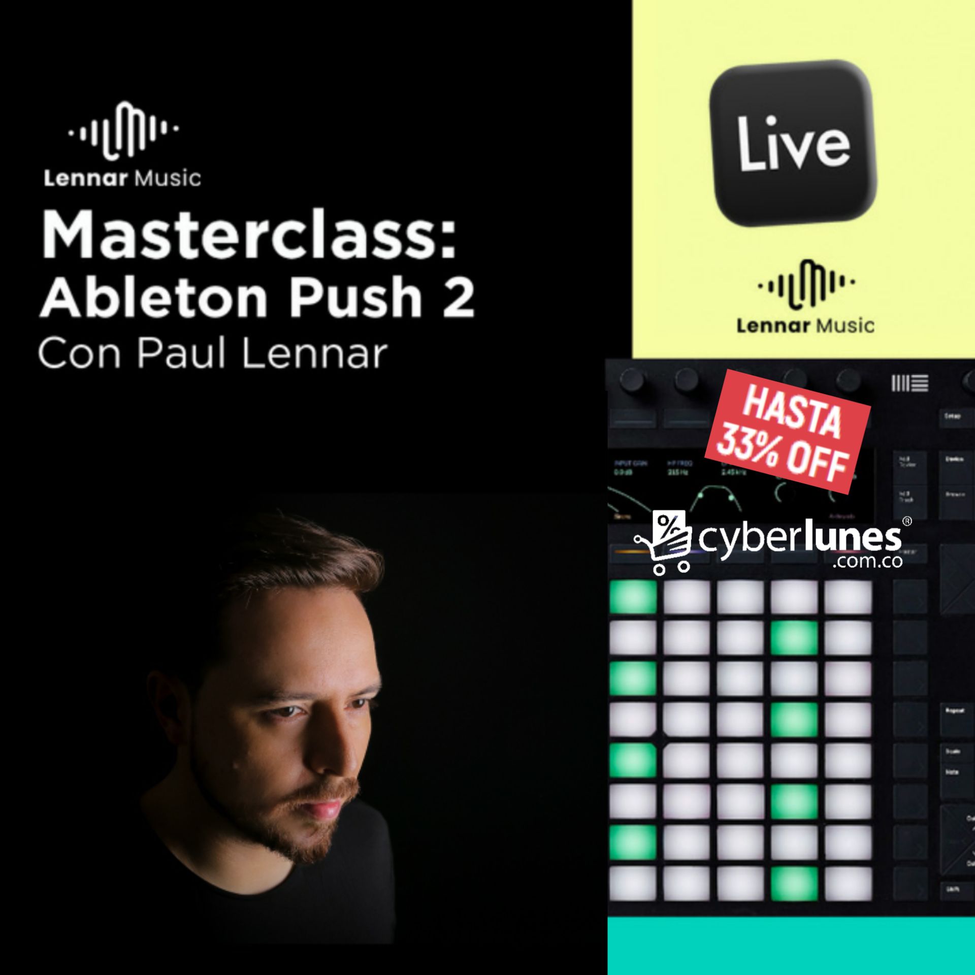 Curso de Ableton Push 2 - Masterclass con Paul Lennar