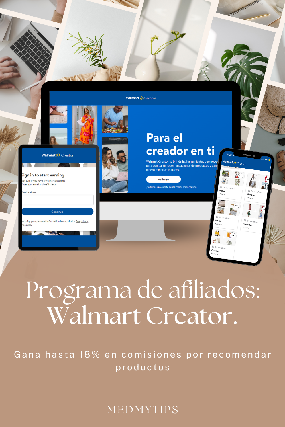 Marketing de afiliados - Walmart Creator MRR
