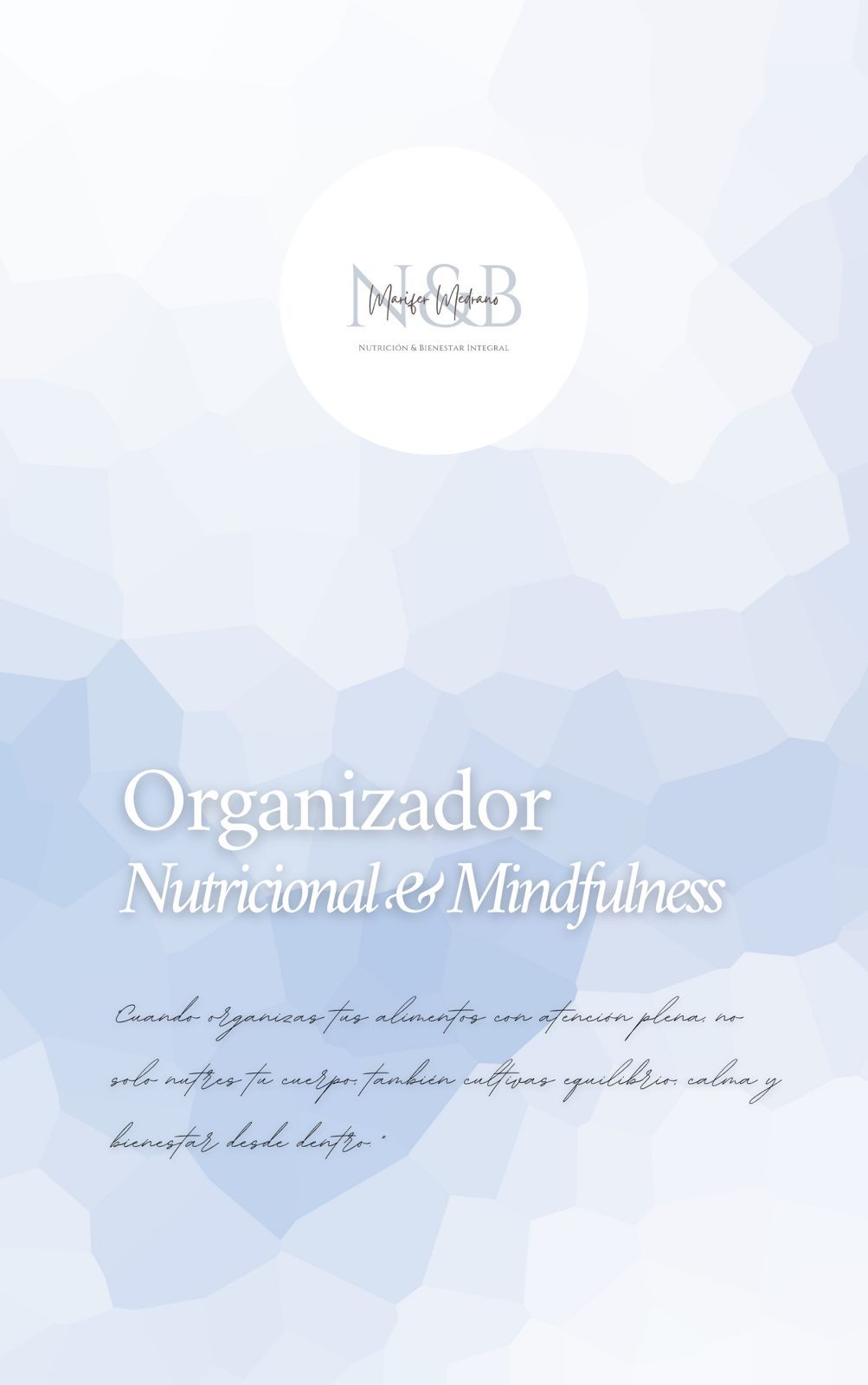 Organizador Nutricional & Mindfulness