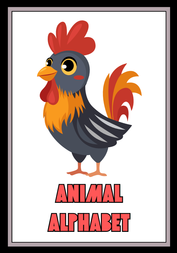 ABC Animal Coloring Book