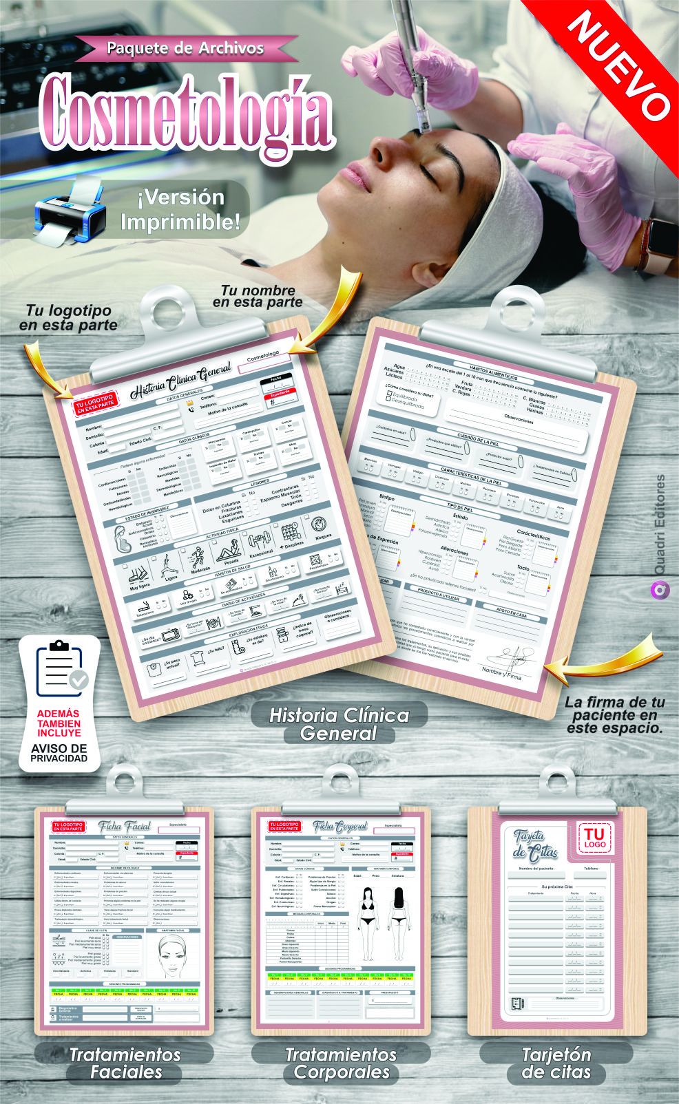 HISTORIA CLÍNICA COSMETOLOGÍA