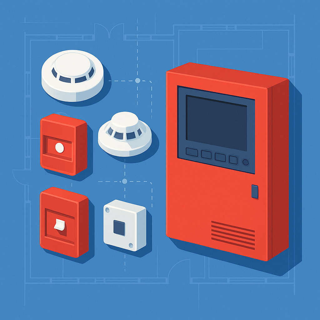 Diseño de sistemas de detección de incendios según NFPA 72