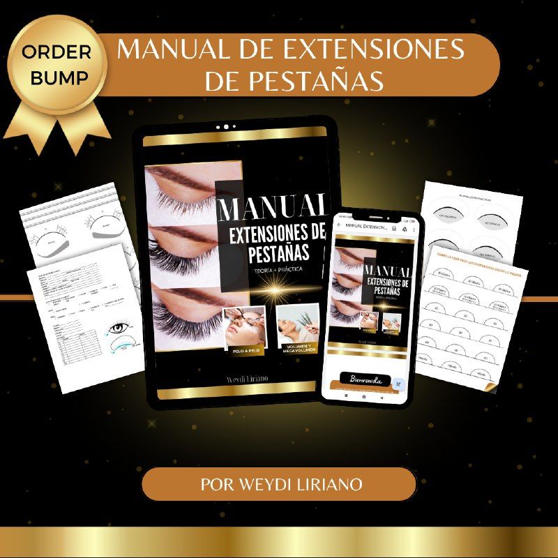 Manual Extensiones de Pestañas (Teoría + Práctica)