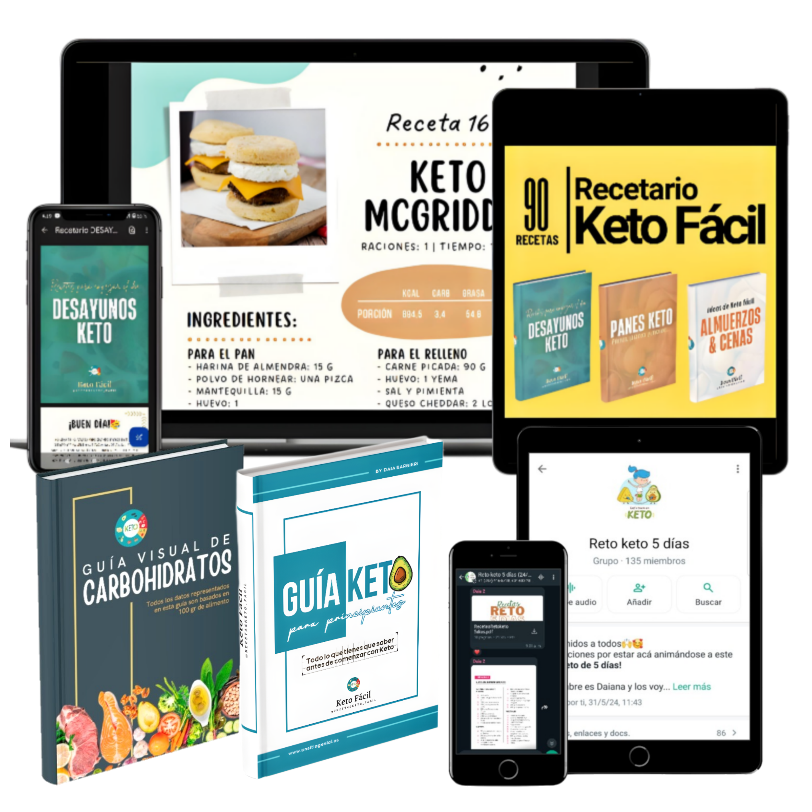 Recetario Keto +Bonus