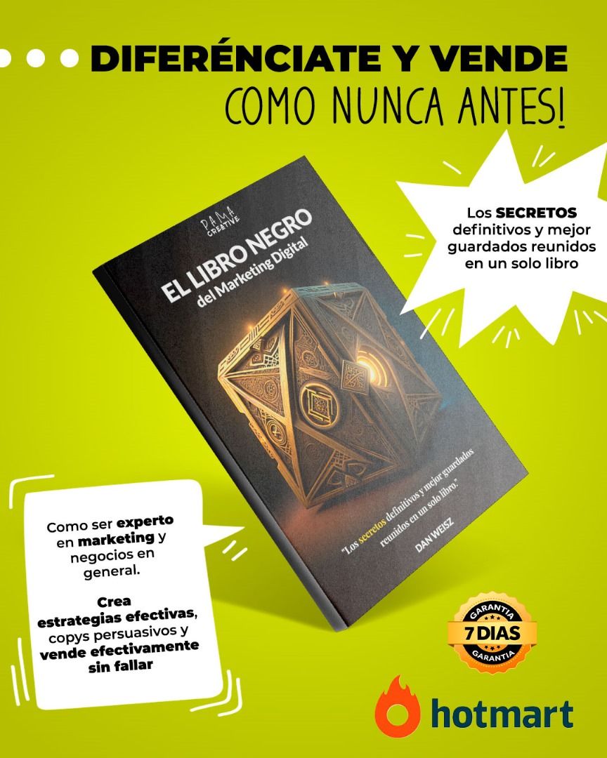 El Libro Negro del Marketing Digital - Los secretos nunca antes contados para impulsar tu negocio.