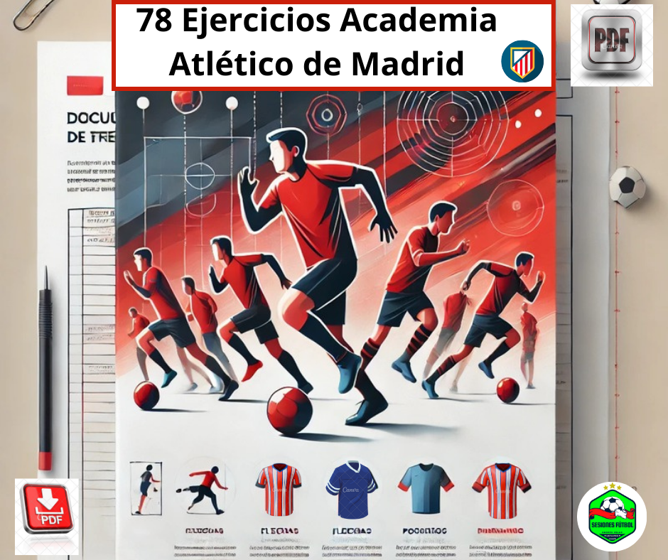 78 EJERCICIOS Metodológicos Academia Atlético Madrid