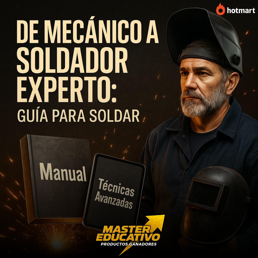DE MECÁNICO A SOLDADOR EXPERTO: GUÍA PARA SOLDAR METALES Y PLÁSTICOS