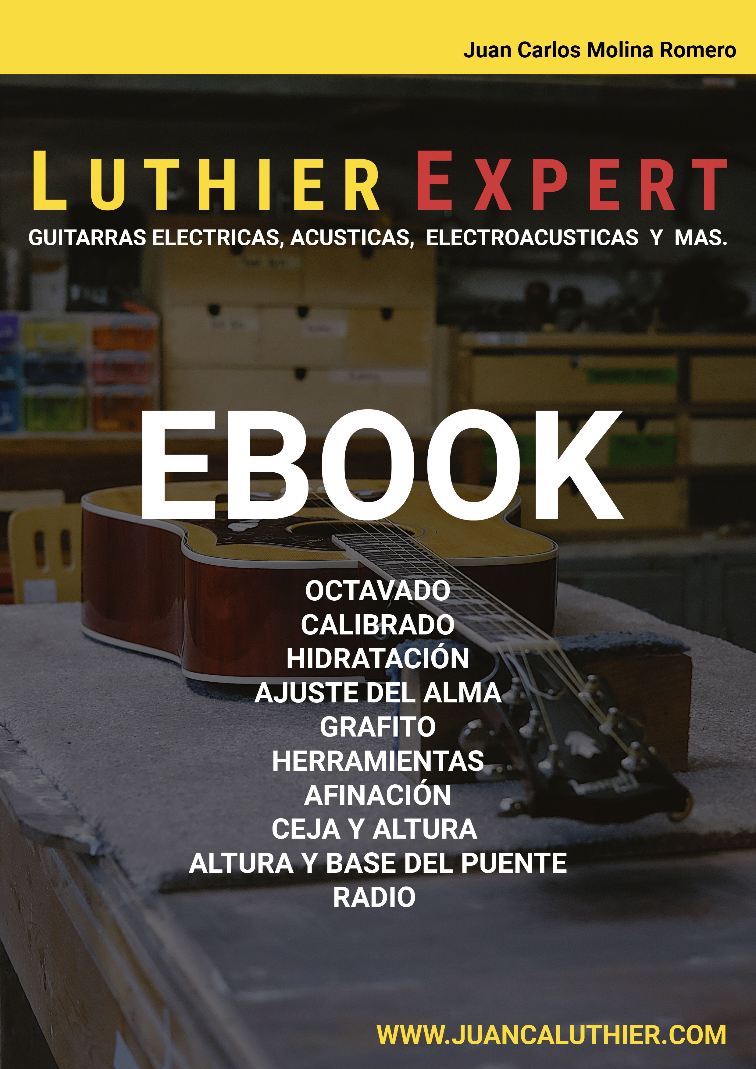 Luthier Expert mantenimiento general guitarras (Electricas, electroacusticas, acusticas y docerolas)