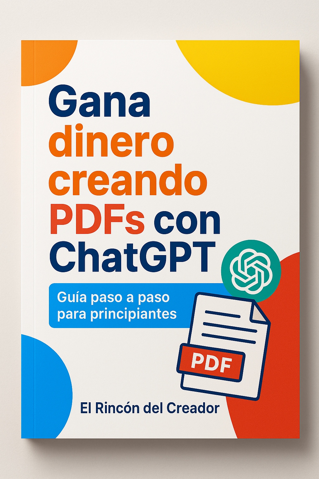 Gana dinero creando PDFs con ChatGPT – Guía paso a paso