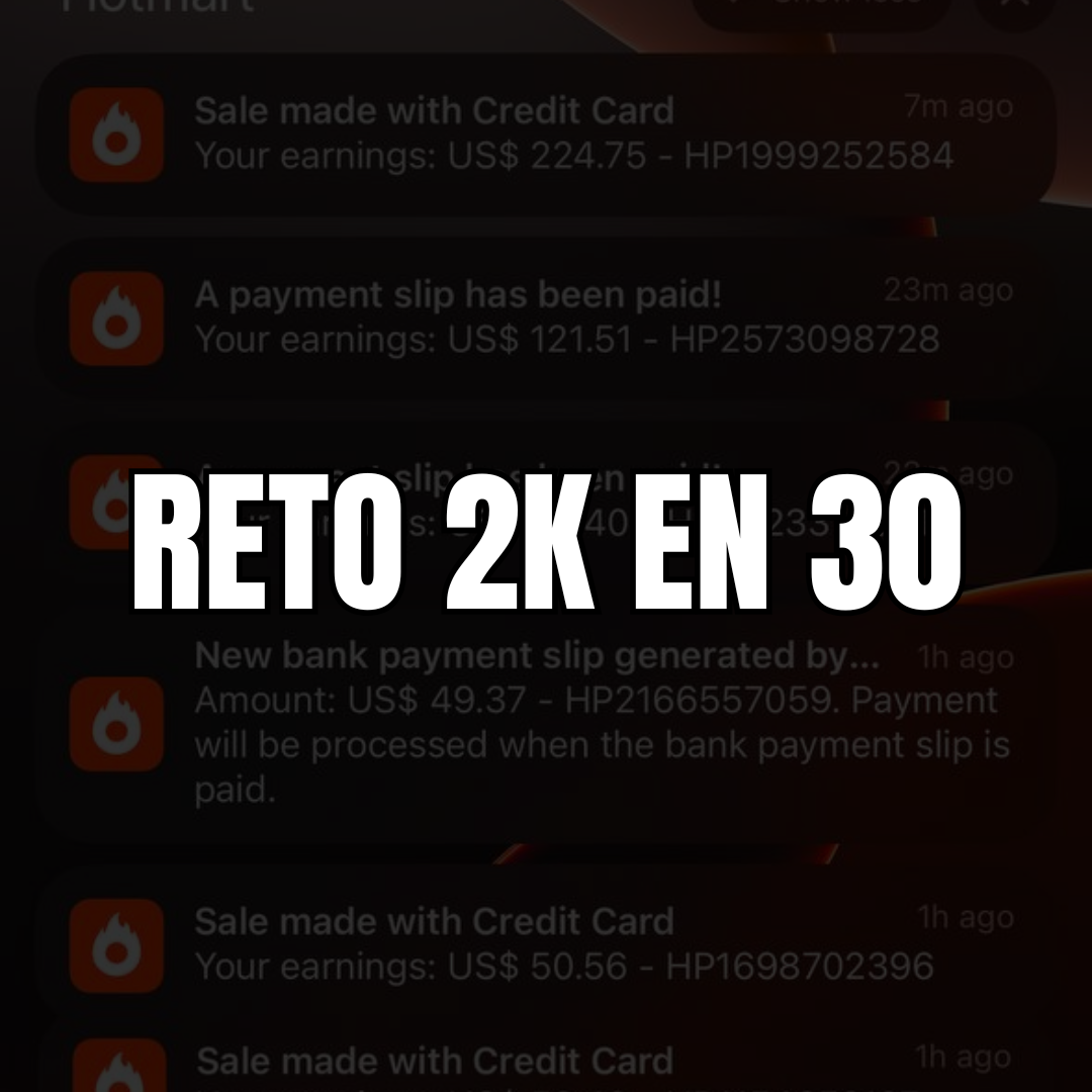 Reto 2k en 30 días
