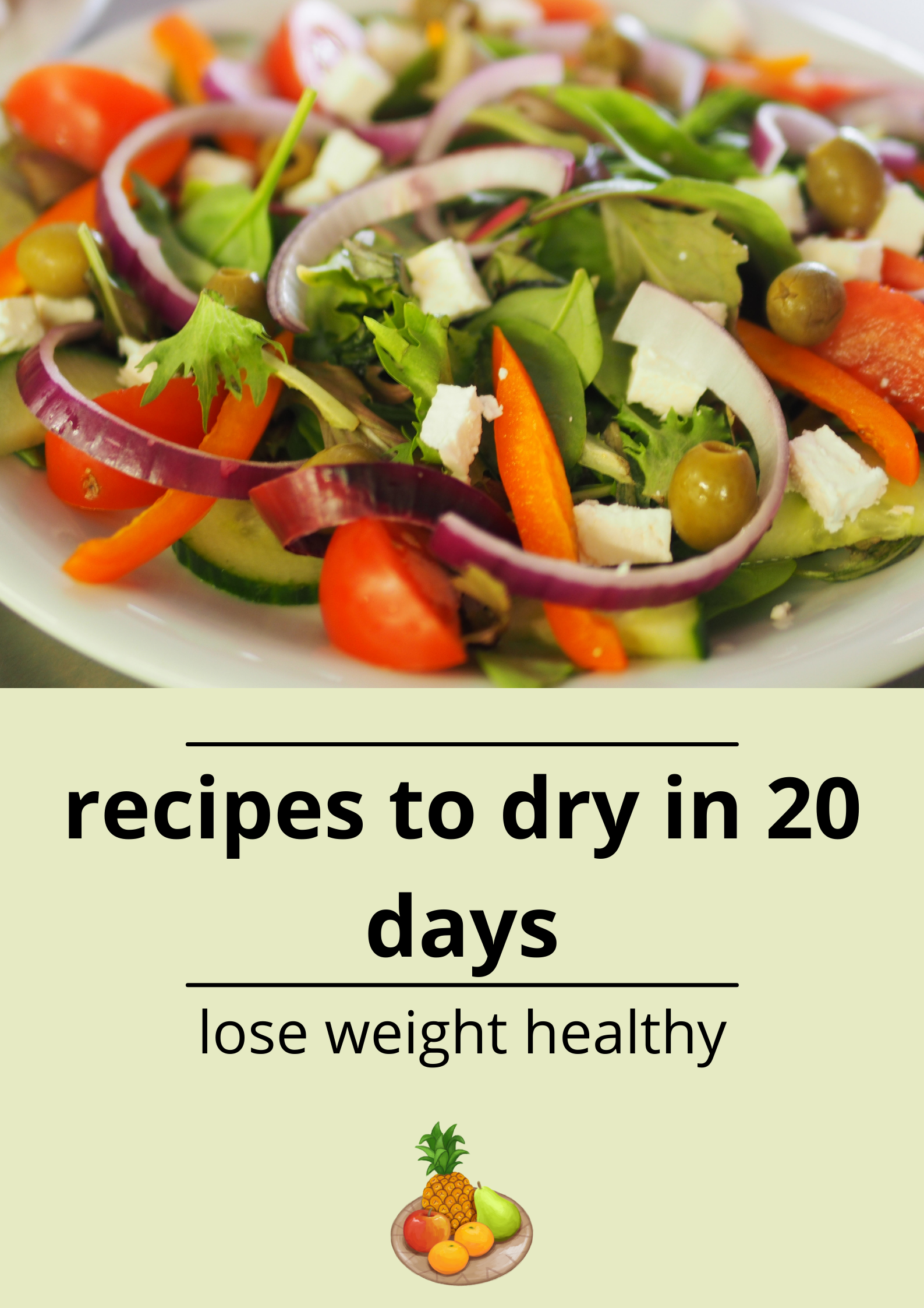 recipes to dry in 20 days