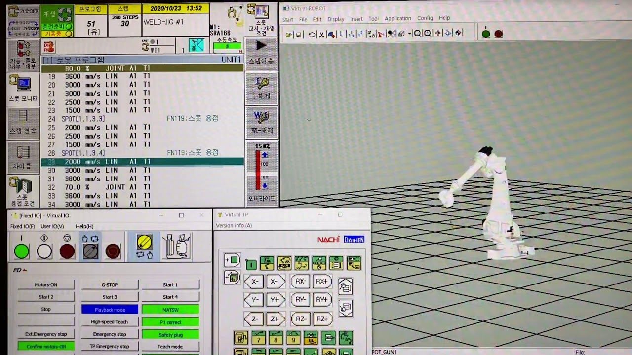 Nachi Robot Programming and Simulation with English,Spanish,Portuguese,Arabic,Italian and Other Subtitles