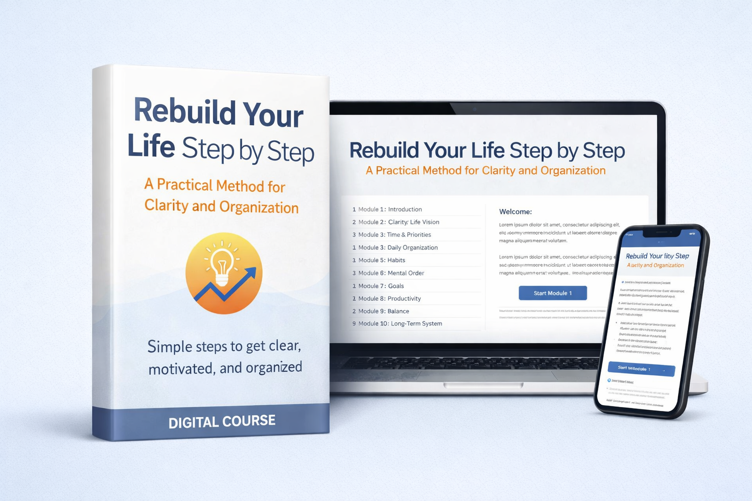 Rebuild Your Life Step by Step