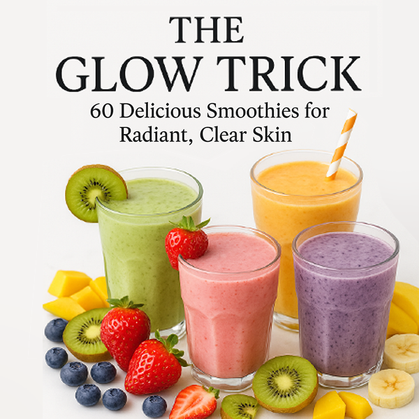 The Glow Trick – 60 Delicious Smoothies Recipes for Radiant, Clear Skin + Bonus Meal Plan