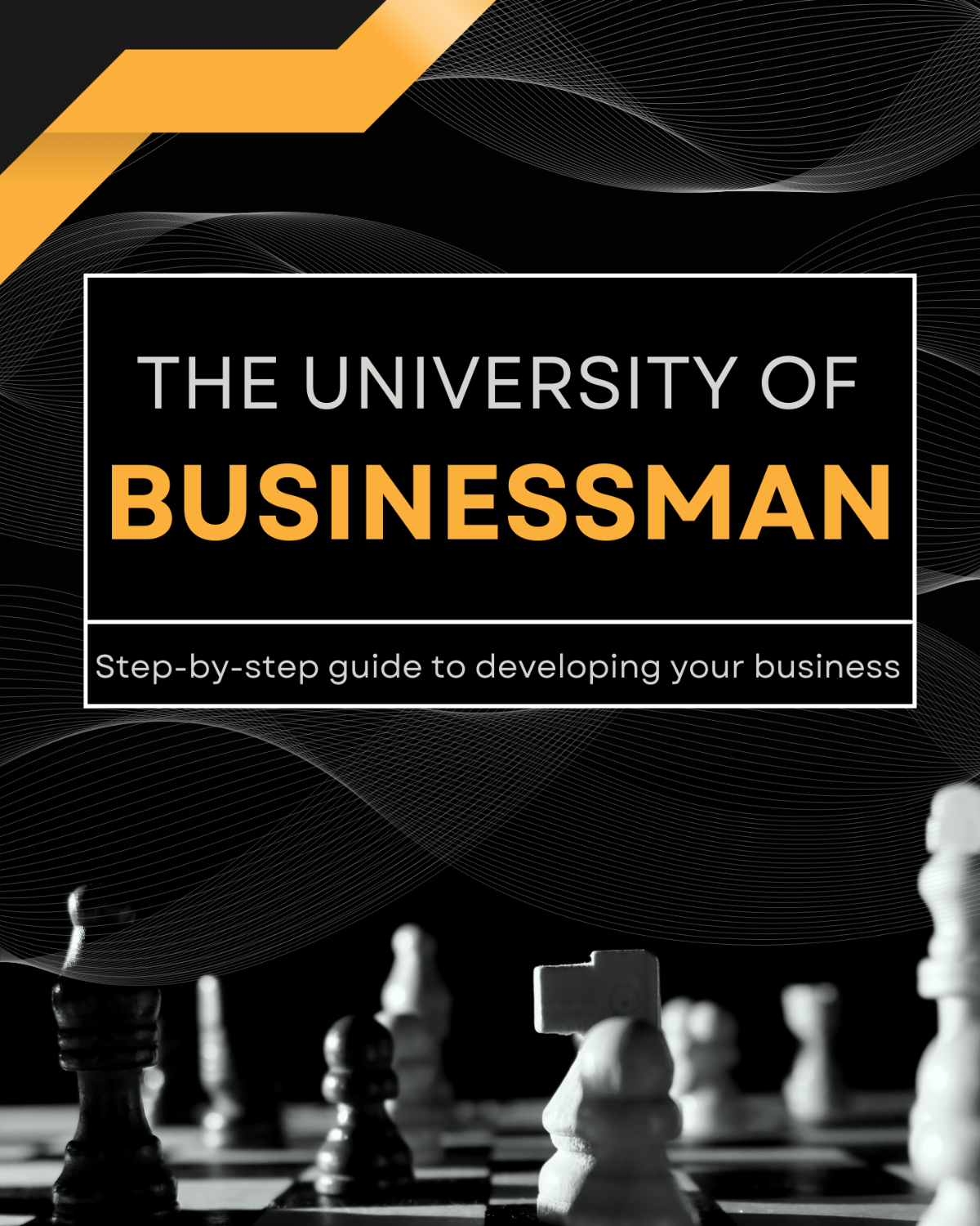 THE UNIVERSITY OF BUSINESSMAN: Step-by-step guide to developing your business